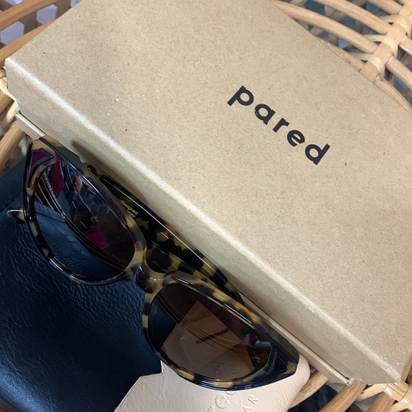 Anthropologie Pared Eyewear Cut & Paste Sunglasses  new in box main image 6